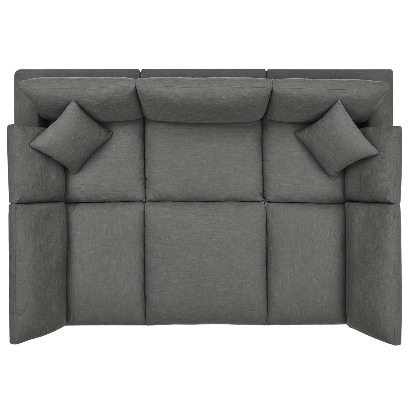 Xena Overstuffed Sectional Sofa