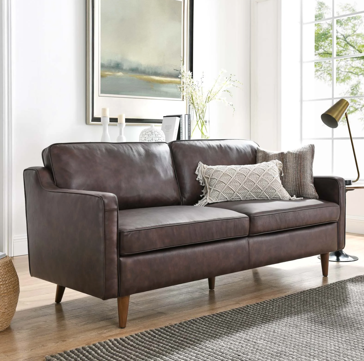 Stardust Leather Sofa