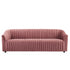 Alpha Velvet Tufted Sofa
