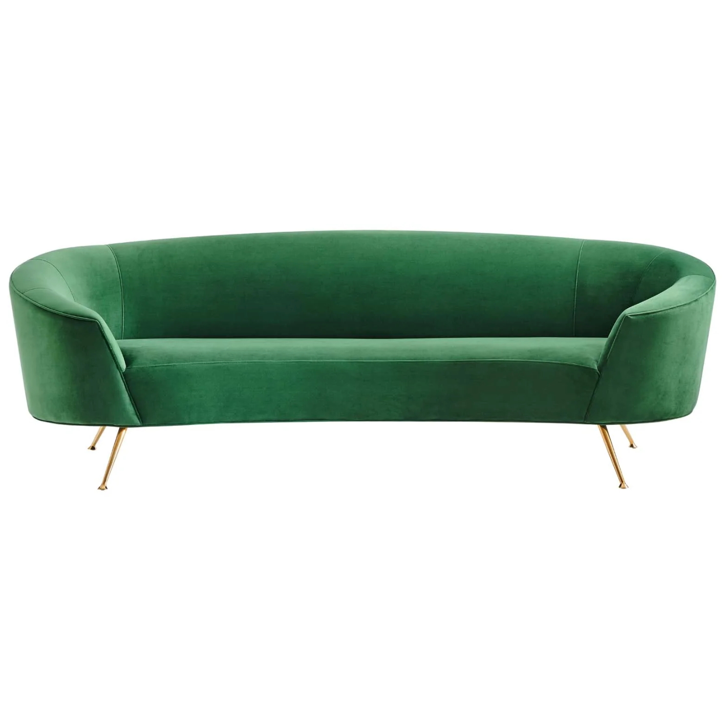 October Upholstered Velvet Sofa