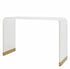 Acrylic Gold Console Table