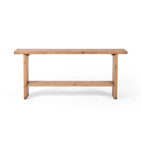 Tosa Console Table - Weathered Pine