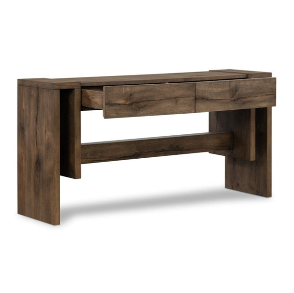 Beam Console Table-Rustic Fawn Veneer