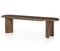PADEN DINING BENCH-SEASONED BROWN ACACIA