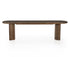 PADEN DINING BENCH-SEASONED BROWN ACACIA