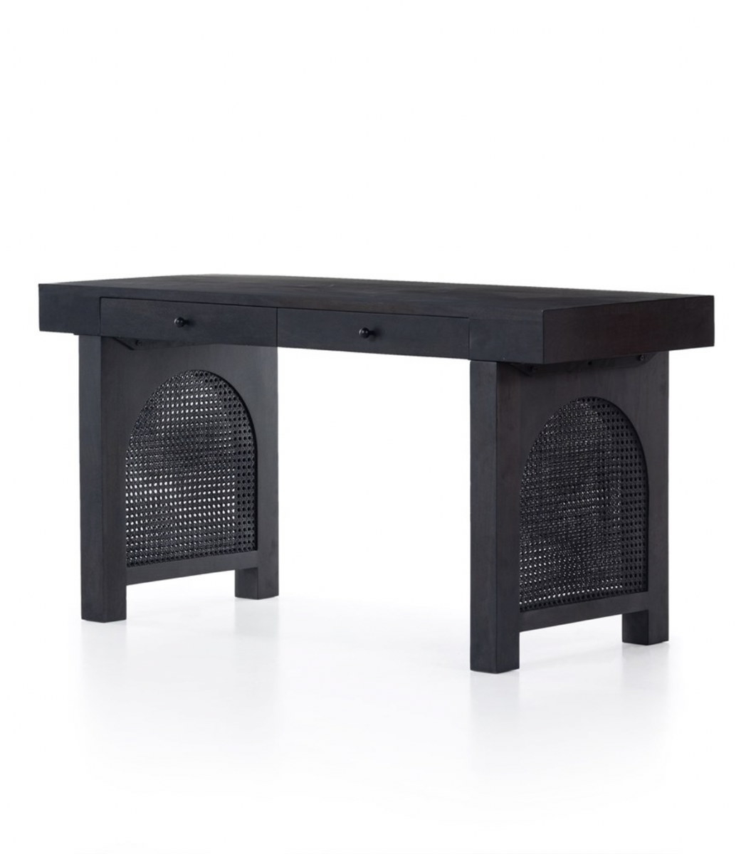 TILDA DESK-BLACK WASH MANGO – HCD Furniture Toronto