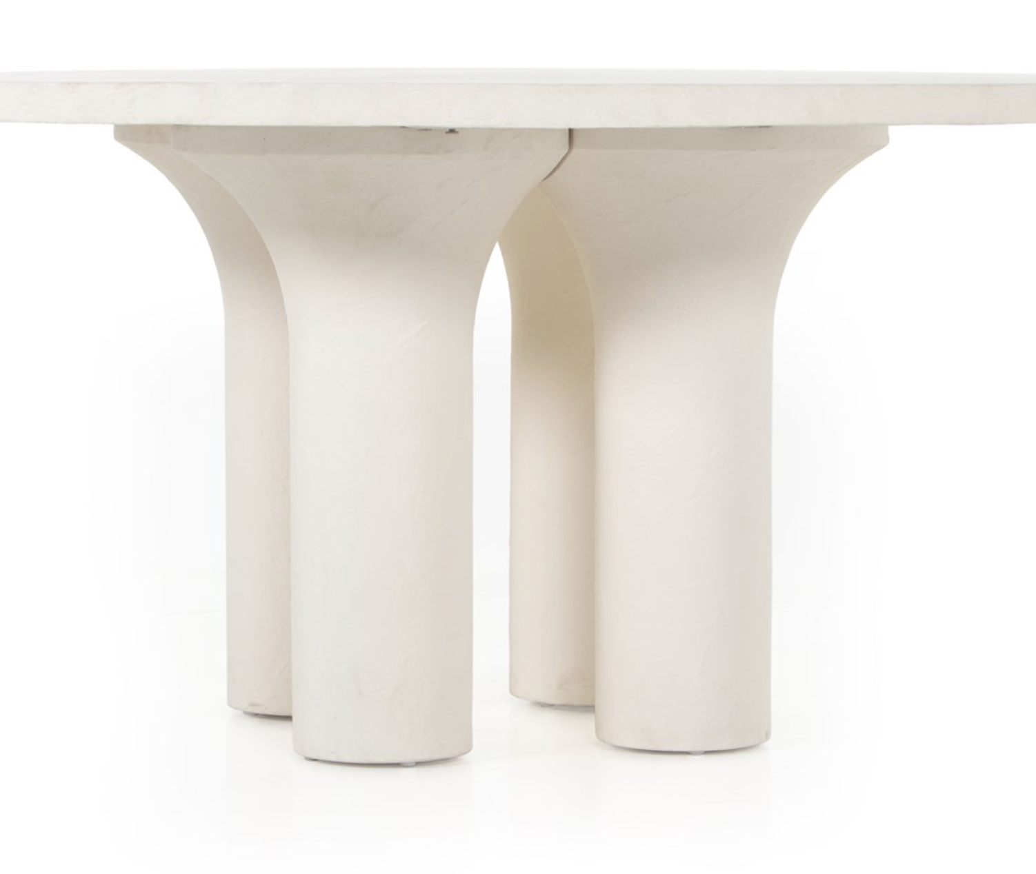 Parra Round Dining Table - Plaster Molded