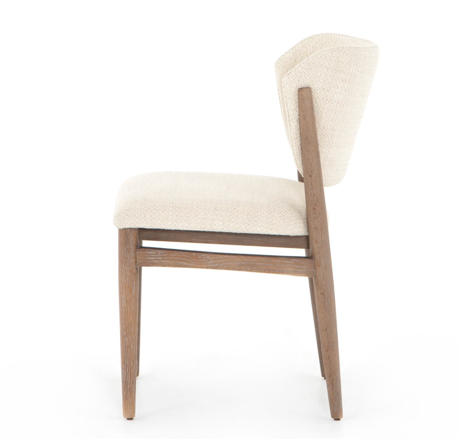 Wood Upholstered Dining Chair with Performance Fabric