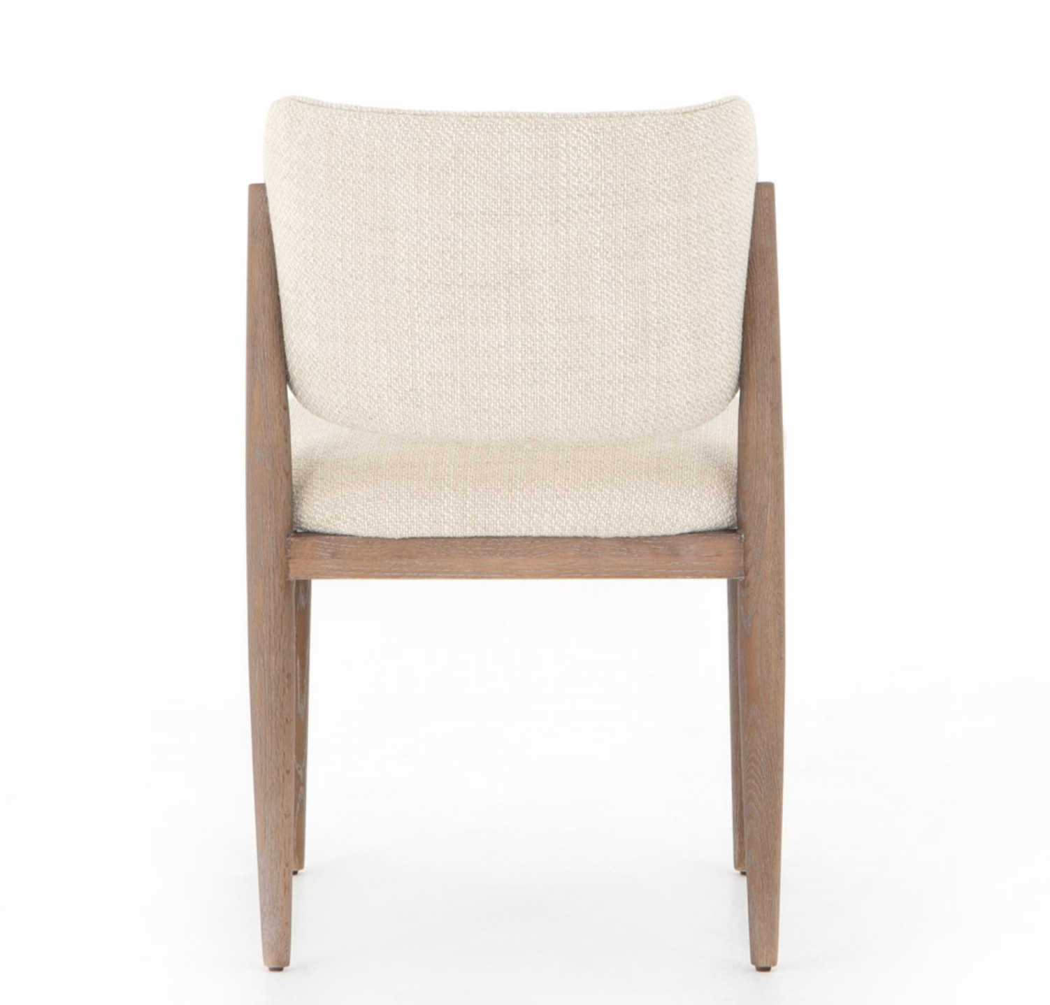 Wood Upholstered Dining Chair with Performance Fabric