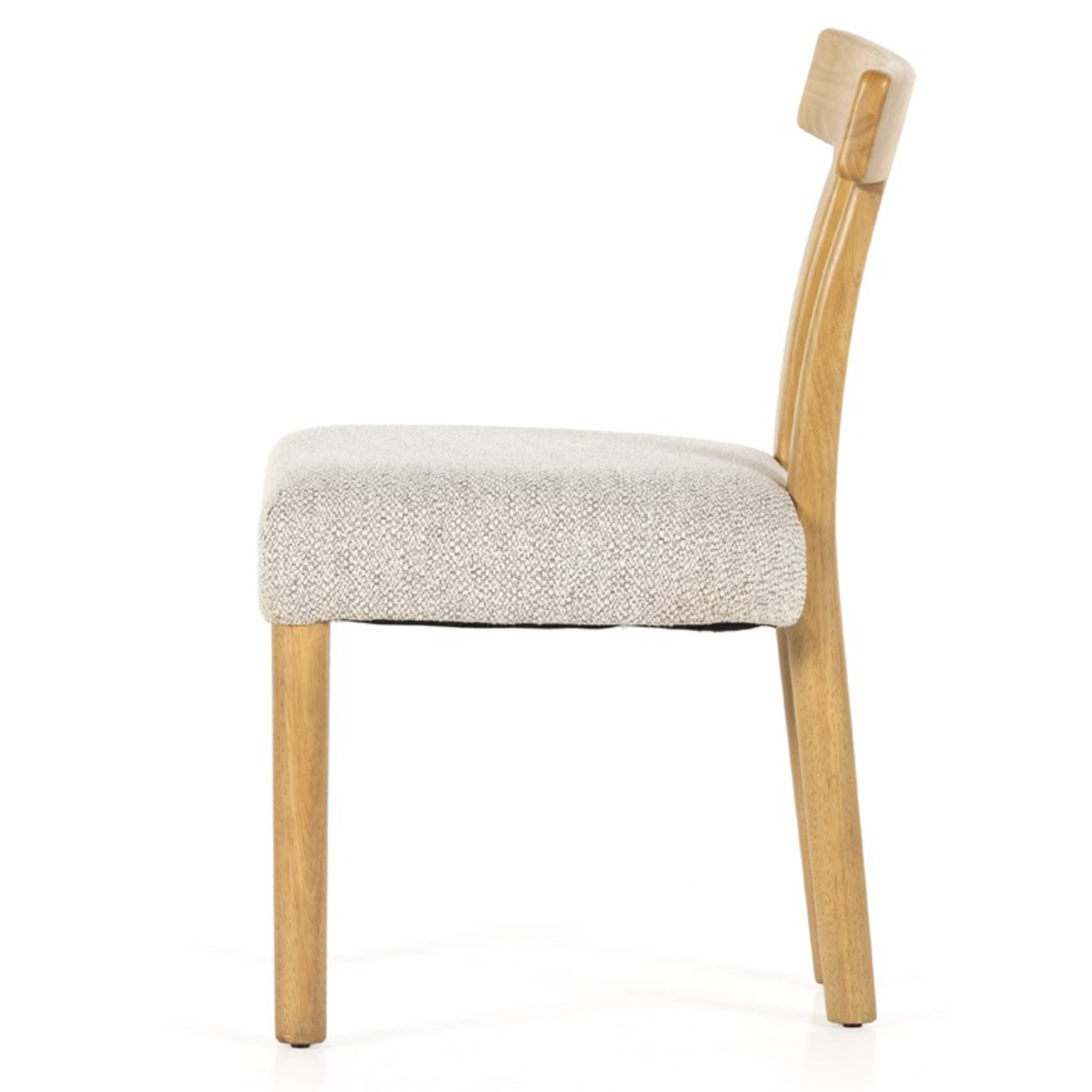 Ziady Brunswick Pebble Upholstered Wood Dining Chair