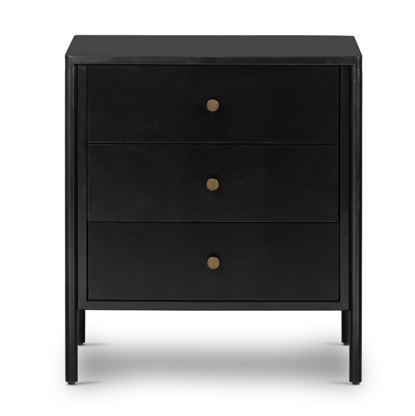 Harmon Metal Nightstand (24")