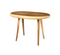 Smoothed Dining Table Chamcha Wood, Natural, Oval