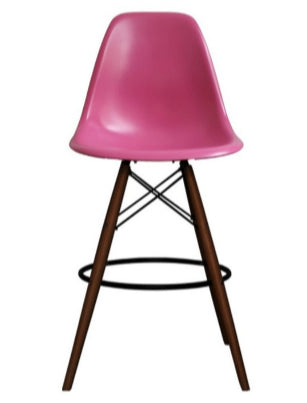 Eiffel Stool Walnut Wood Legs (26")