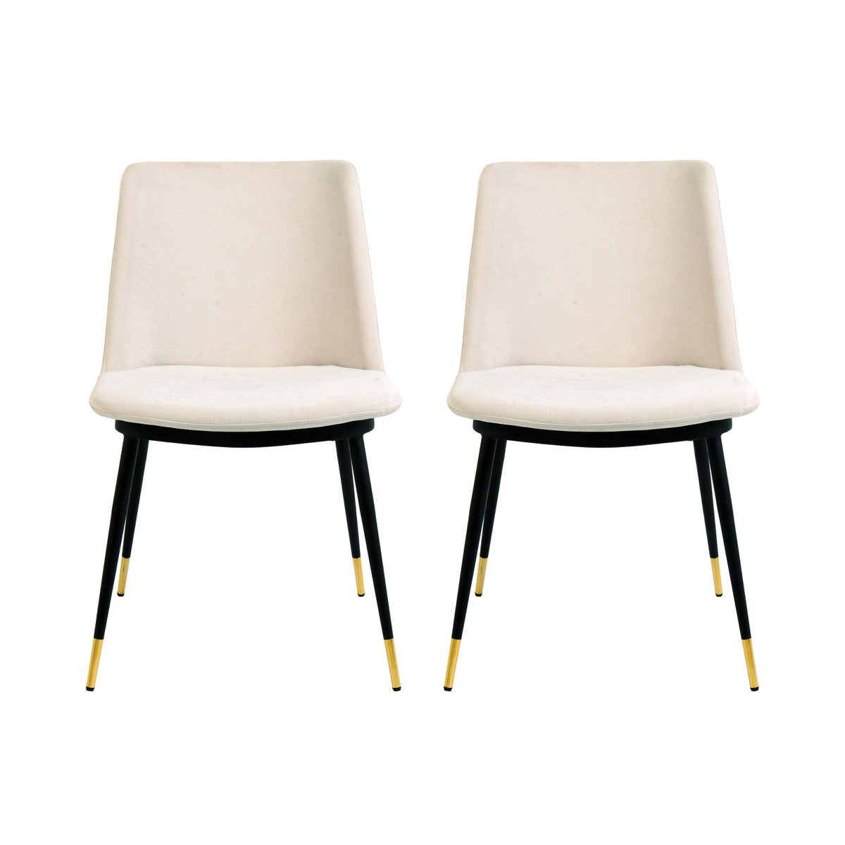 Evora Velvet Chairs (Set of 2)