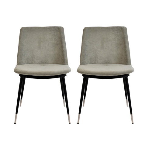 Evora Velvet Chairs (Set of 2)