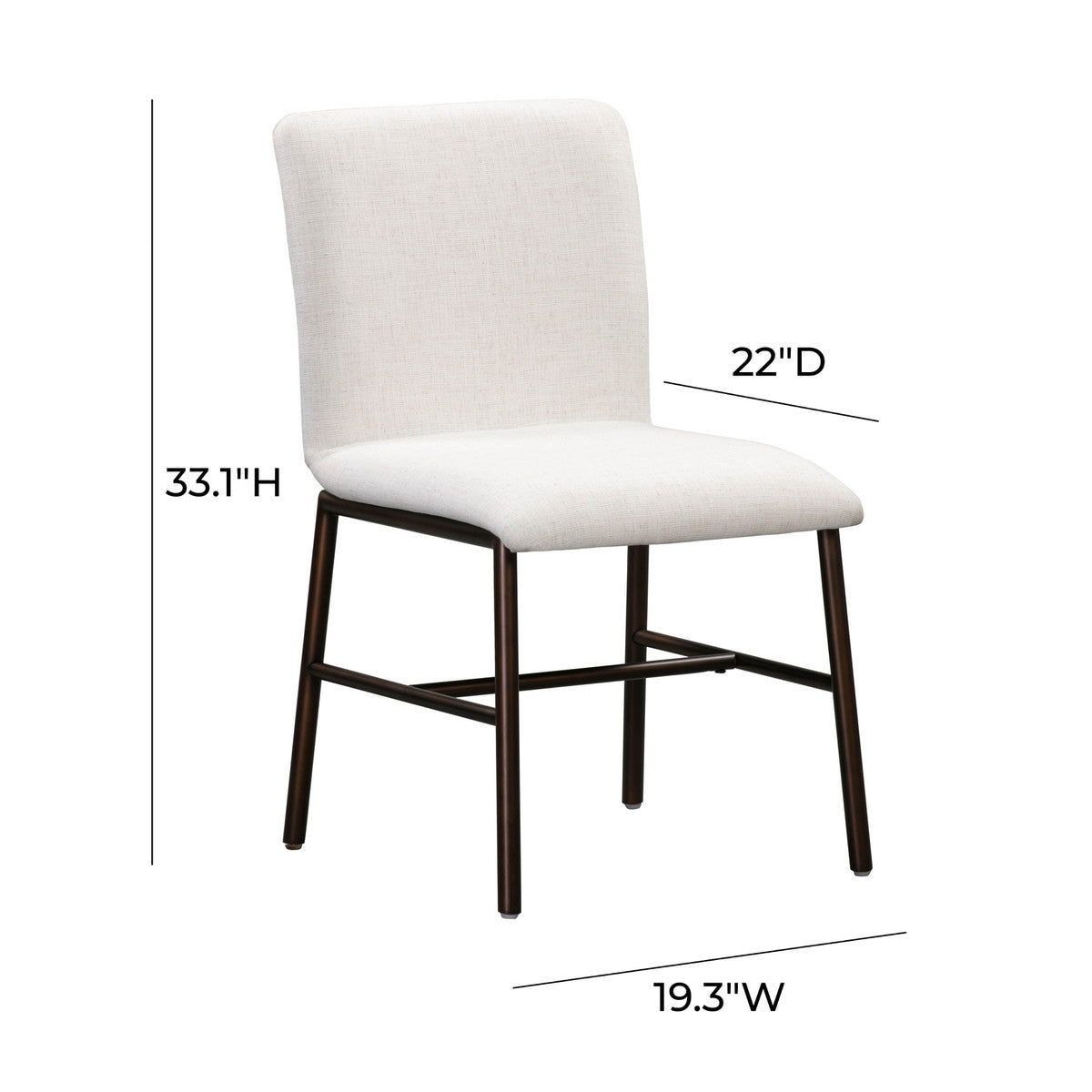 Bushwick Upholstered Dining Chair (Set of 2)