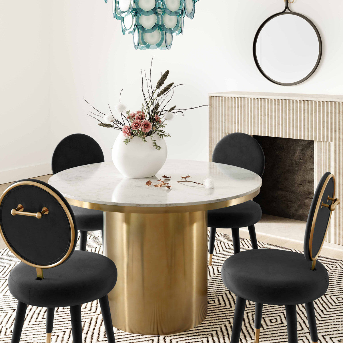 Kylie Velvet Dining Chair