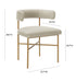 Kim Performance Velvet Chair