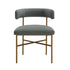 Kim Performance Velvet Chair