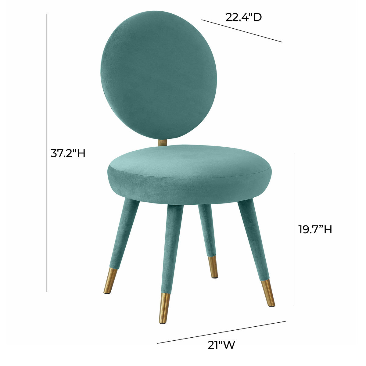 Kylie Velvet Dining Chair