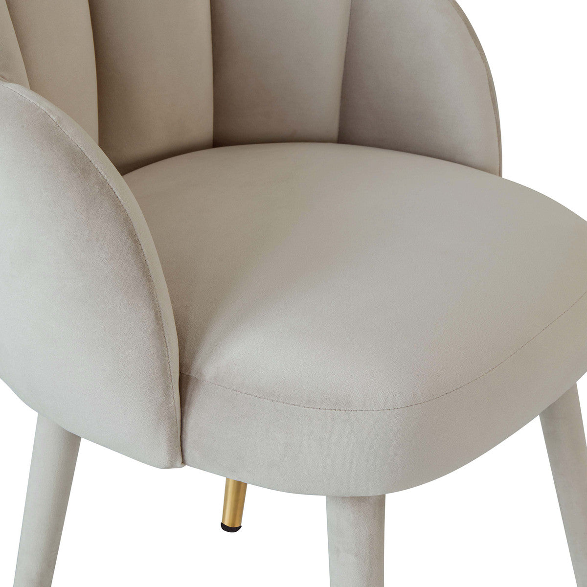 Gardenia Velvet Dining Chair