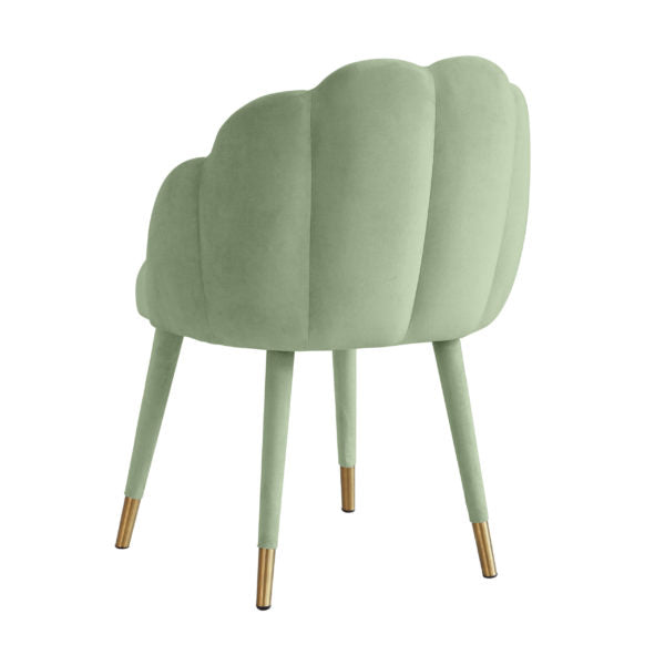 Gardenia Velvet Dining Chair