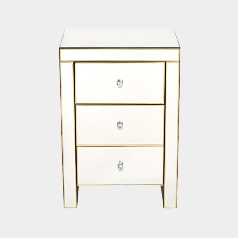 Tia Gold Nightstand