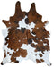 Tricolor Natural Cowhide