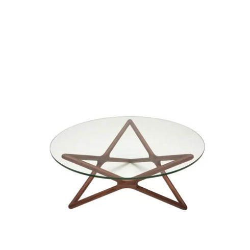 Triangle Glass Coffee Table