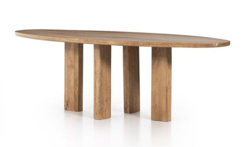 Cree Dining Table - Light Mango