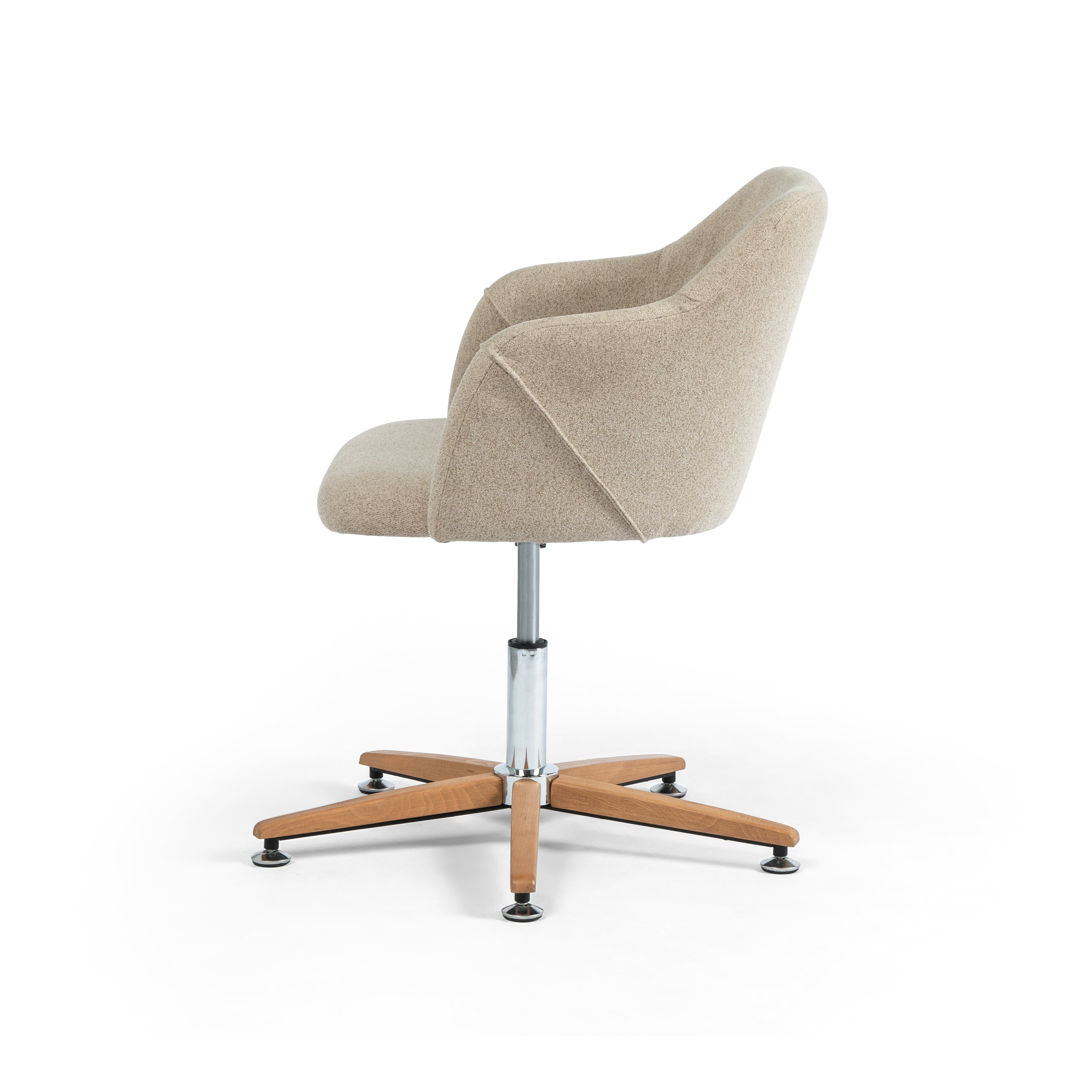 Edna Desk Chair - Fedora Oatmeal