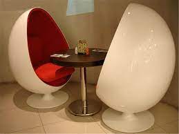 Oval Ball Lounge Chair