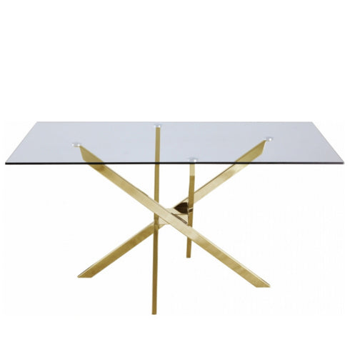 Glass Star Table - Rectangle