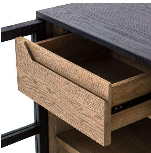 Millie Sideboard - Drifted Matte Black