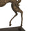 Prancing Horse Sculpture on Black Metal Base Resin - Bronze Finish