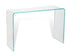 Waterfall Glass Console Table